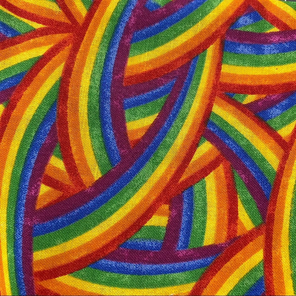 Rainbow cloth mask